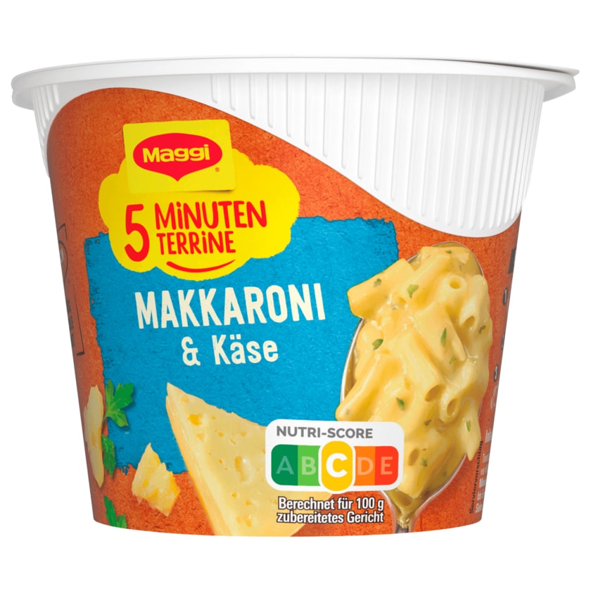 Maggi 5 Minuten Terrine Makkaroni mit Käse 63g